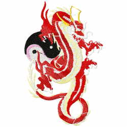 Dragoes Embroidery Design 3 Dragoes Embroidery Design 3